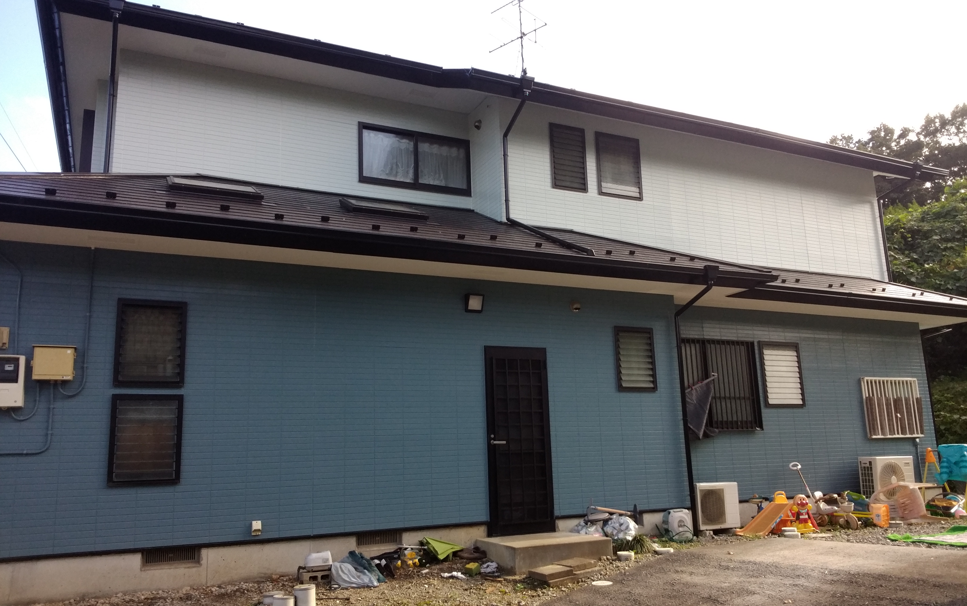 小川町　O様邸　外壁・屋根塗装工事